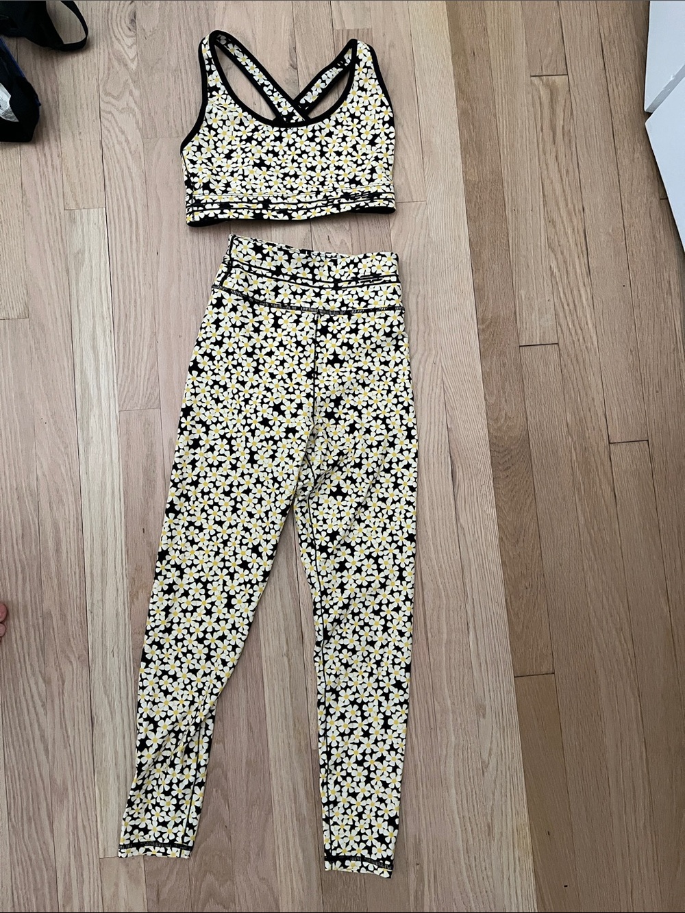 Adam Selman Daisy Athleisure set